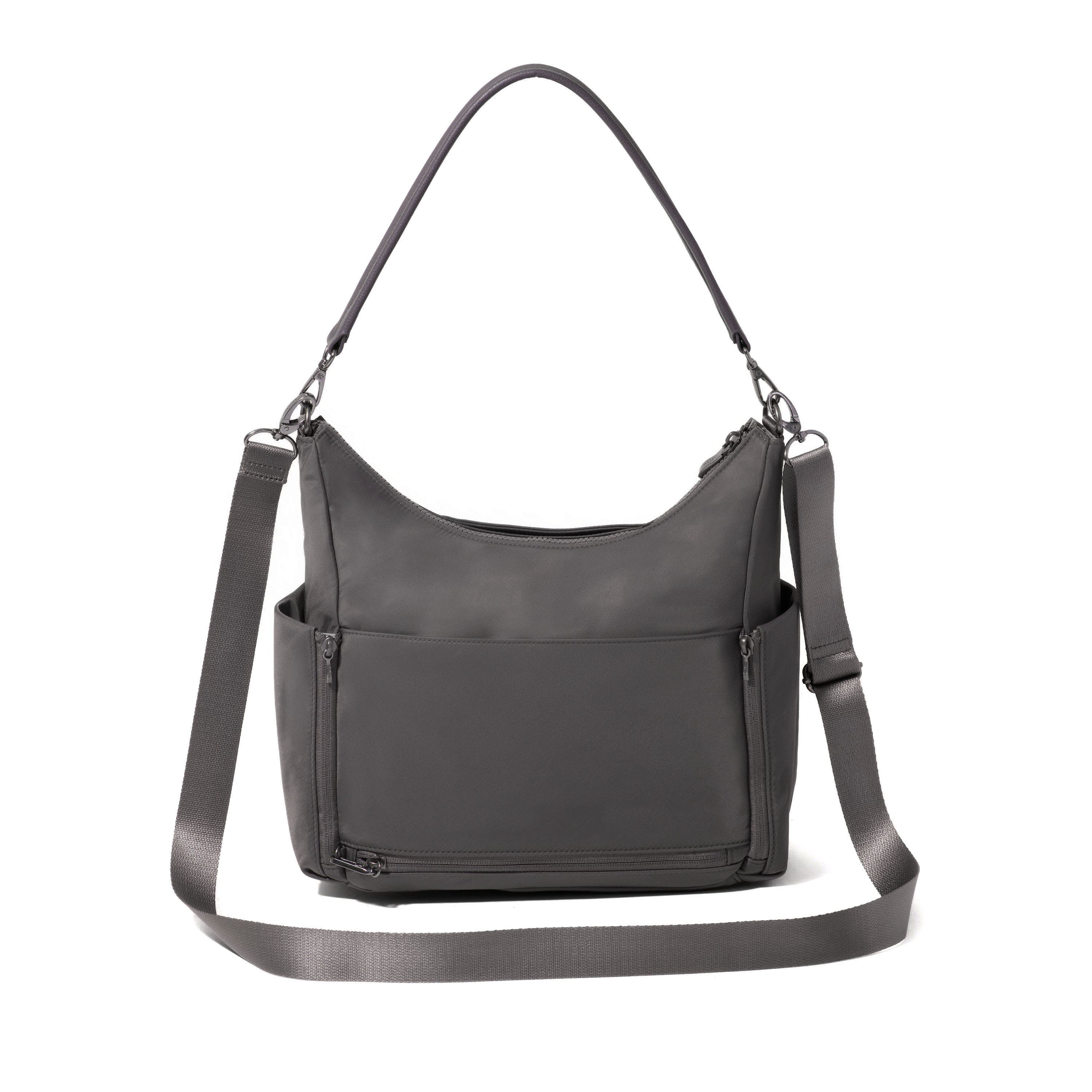 BAGGALLINI Nolita Convertible Hobo, Alternate, color, Smoke Twill