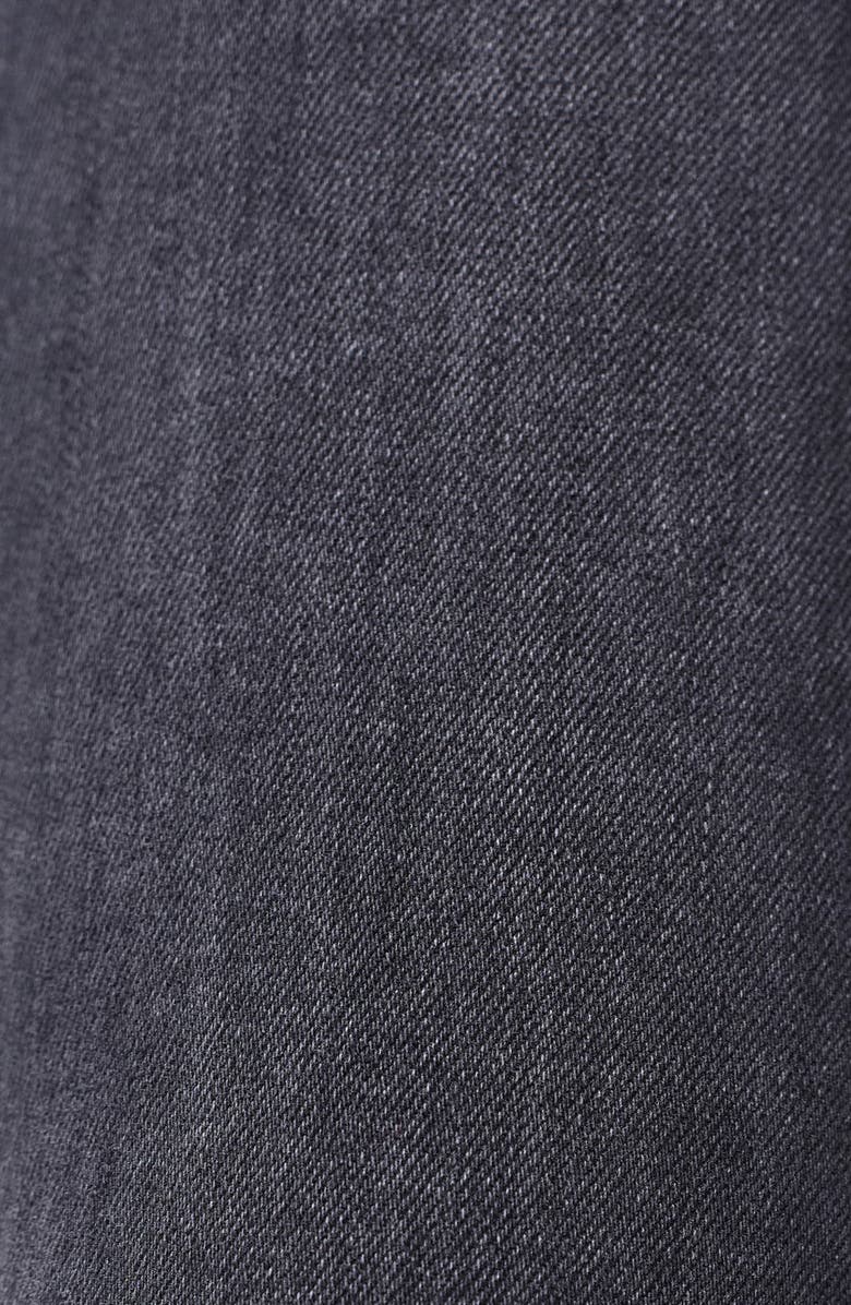 Bayeas High Waist Distressed Flare Jeans, Alternate, color, Black Rock