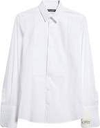 Dolce&Gabbana Cotton Poplin Tuxedo Shirt