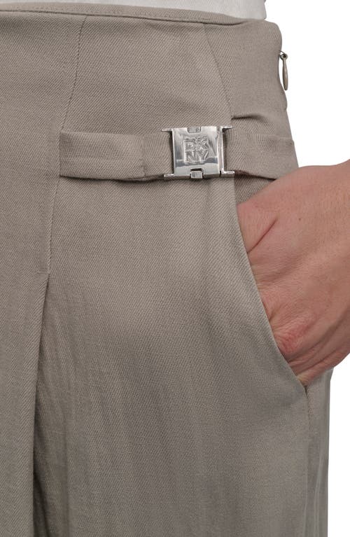 Dkny Weathered Twill Cargo Pants In Vintage Khaki
