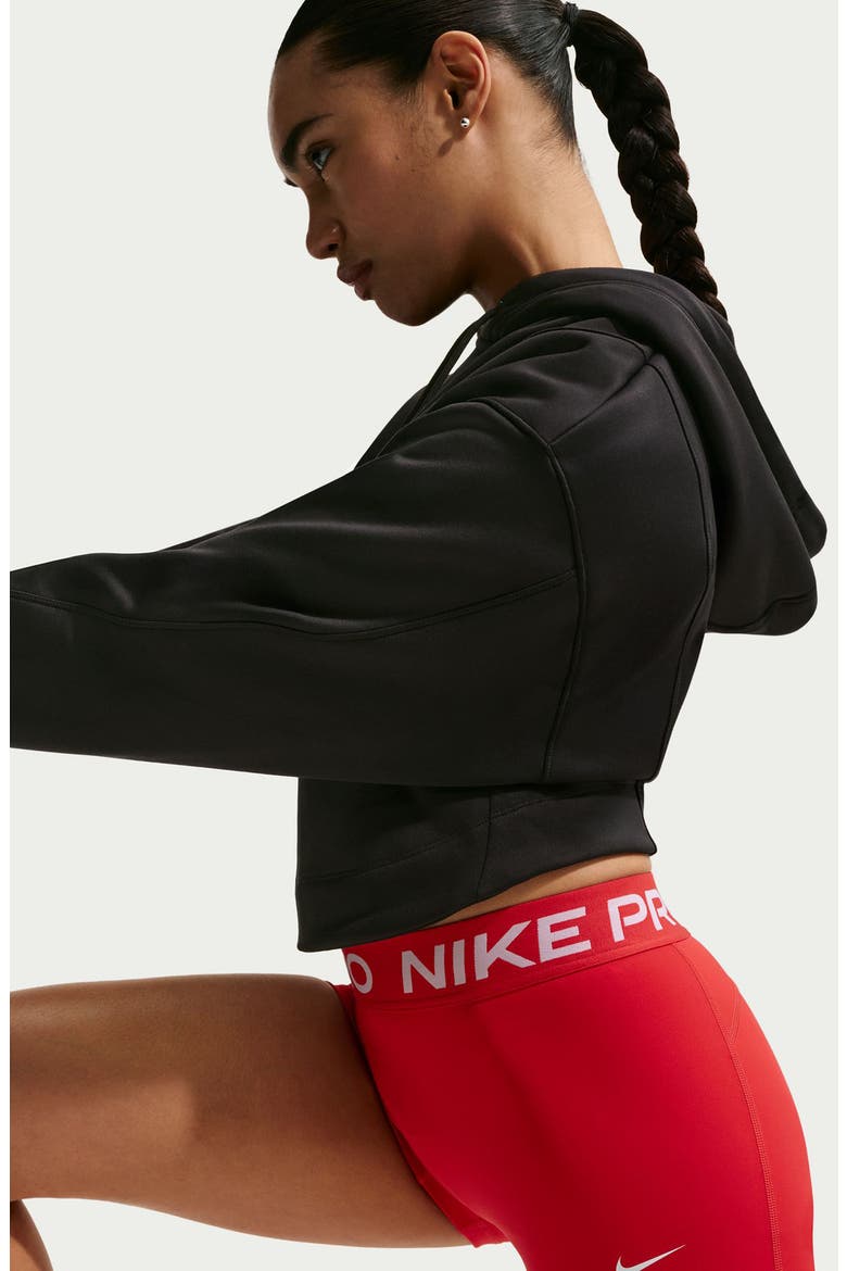 Pro Sculpt Mid-Rise Biker Shorts, Alternate, color, UNIVERSITY RED/ WHITE