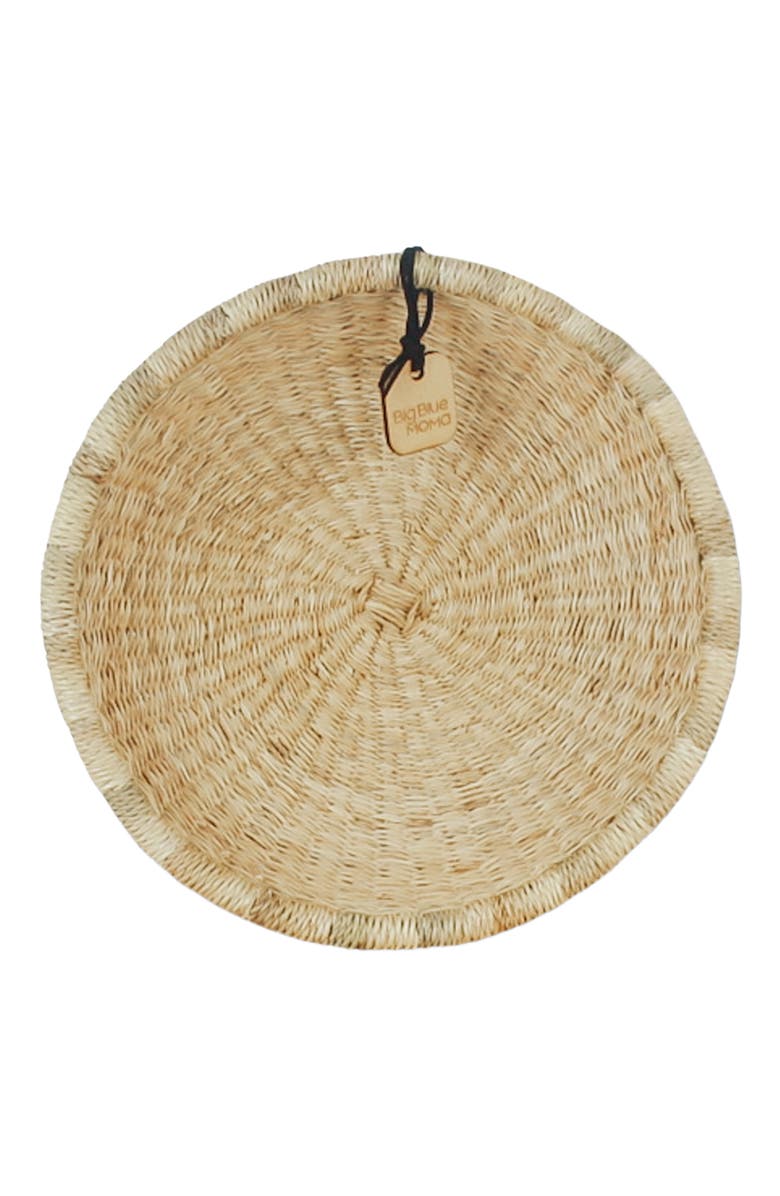 Big Blue Moma Bolga Tray Basket Lg Natural Palette, Main, color, Natural
