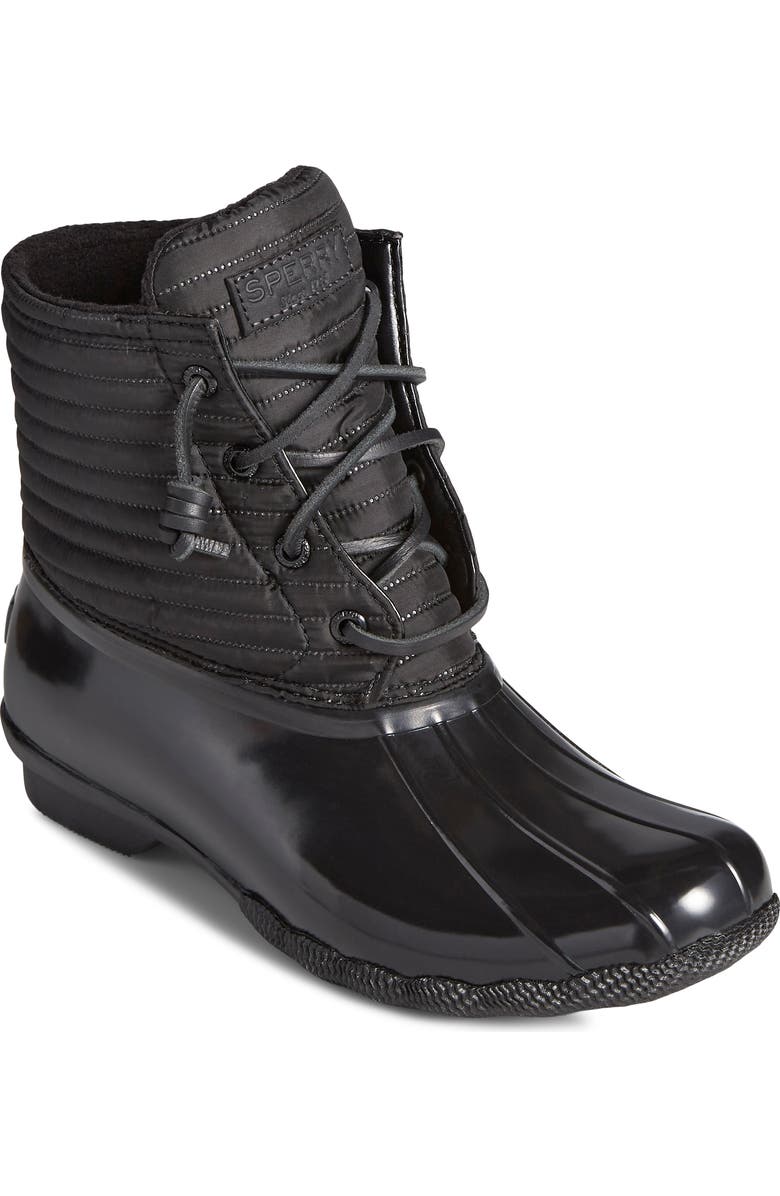 Sperry Saltwater Puff Water Resistant Duck Boot, Main, color,