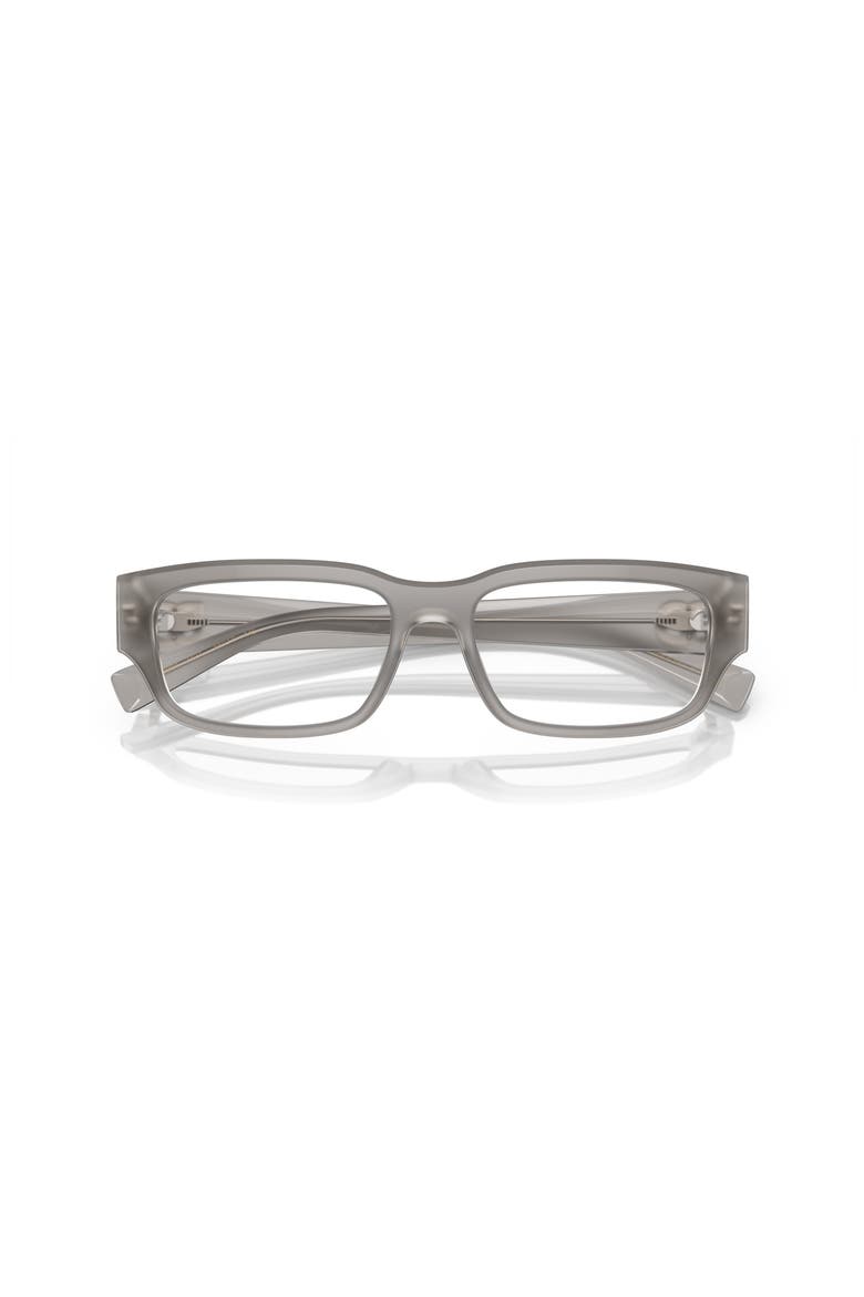 55mm Rectangle optical glasses, Alternate, color, Grey