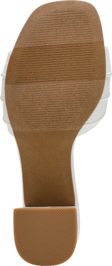 Linnen Slide Sandal