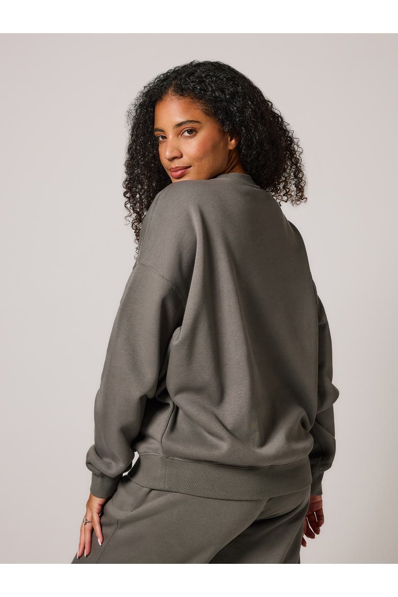 ALL SZN Oversized Sweatshirt, Alternate, color, Slate Green