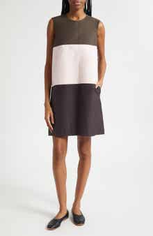 Malli Hennika Marimini Colorblock Cotton Shift Dress