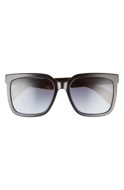 56mm Square Sunglasses