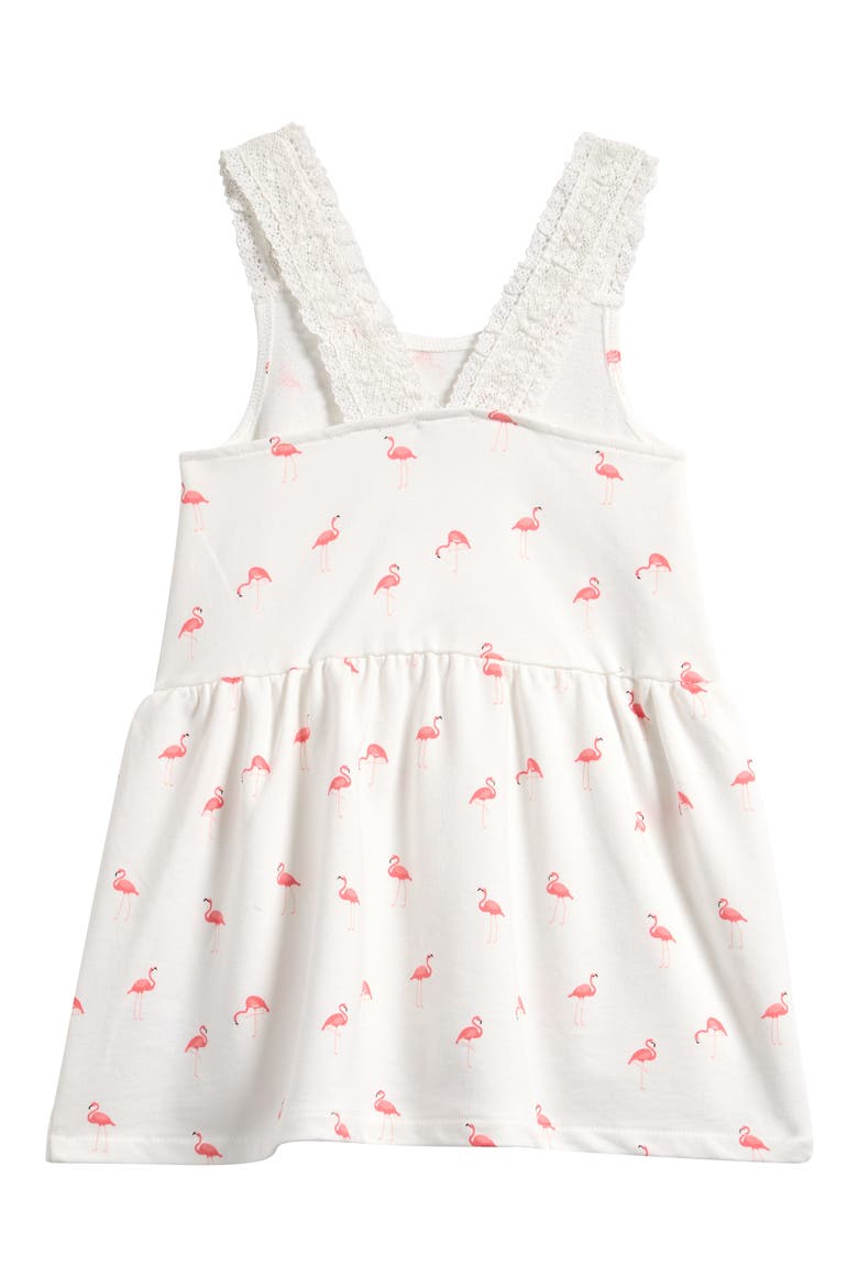 Kids' Flamingo Fun Dress, Alternate, color, FLAMINGO PRINT