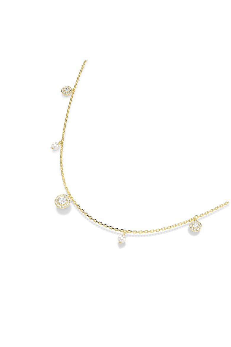 Una Angelic Strandage Necklace, Alternate, color, GOLD/ WHITE
