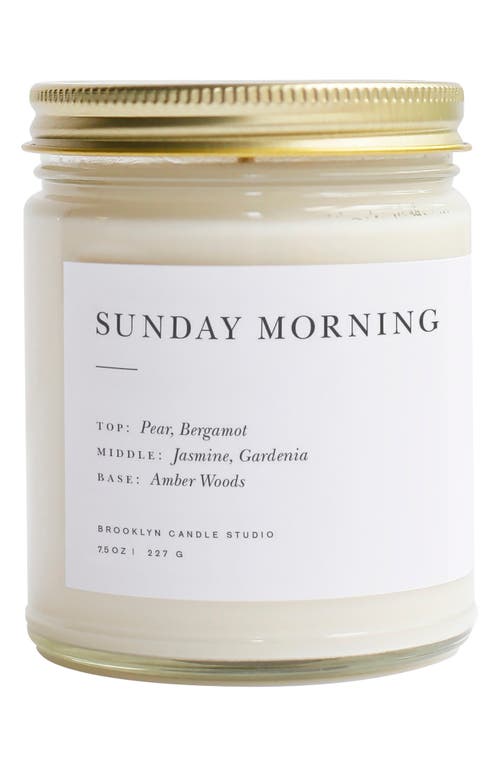 BROOKLYN CANDLE STUDIO Sunday Morning Scented Jar Candle 