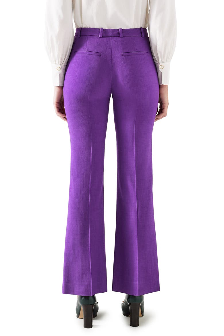 Kennedy Flare Pants, Alternate, color, PURPLE MAGIC