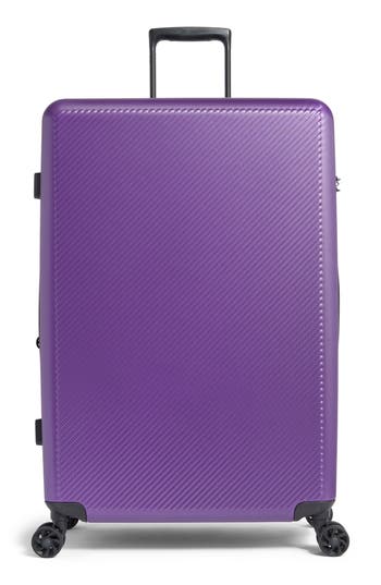 Calpak 28-inch Expandable Hardside Spinner Suitcase In Purple
