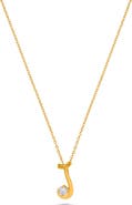 H.J. Namdar Diamond Letter J Necklace