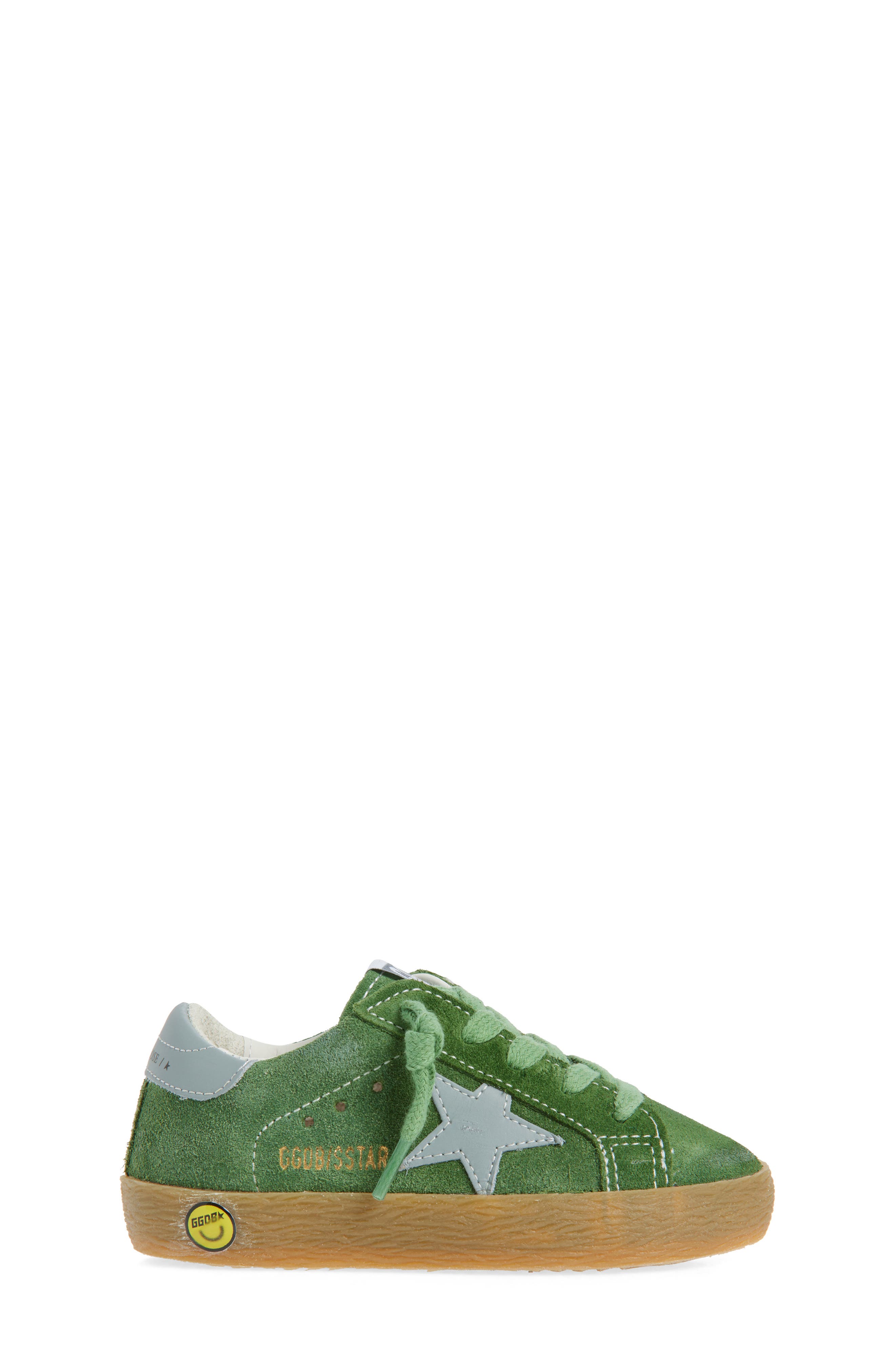Golden Goose Kids' Super-Star Sneaker, Alternate, color, Green/ Light Blue