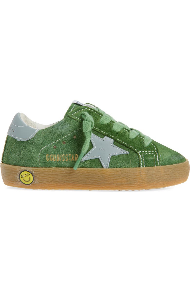 Golden Goose Kids' Super-Star Sneaker, Alternate, color, Green/ Light Blue