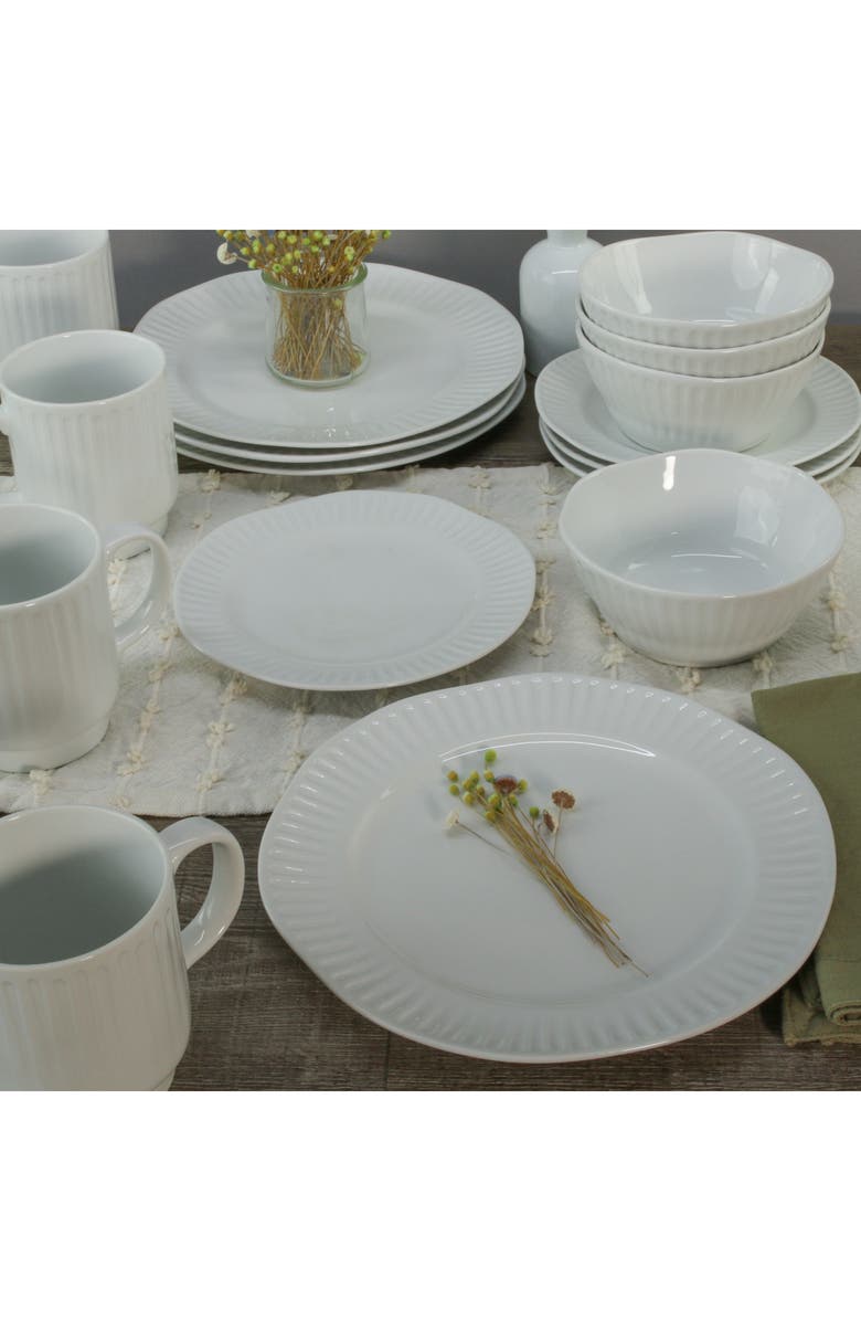 BIA Cordon Bleu 16-Piece White Clonnade Dining Set, Alternate, color, White