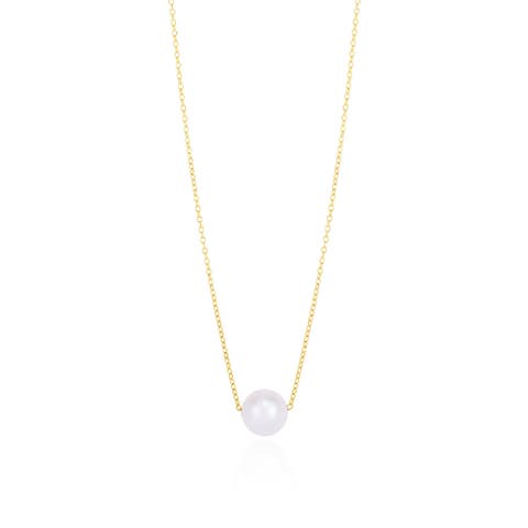 Single Pearl Necklace