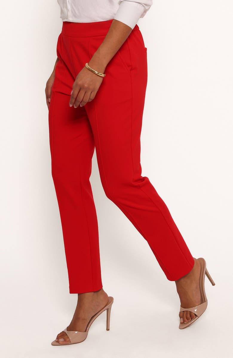 Petal 
Pup Martina Tapered Leg Pants, Alternate, color, Red