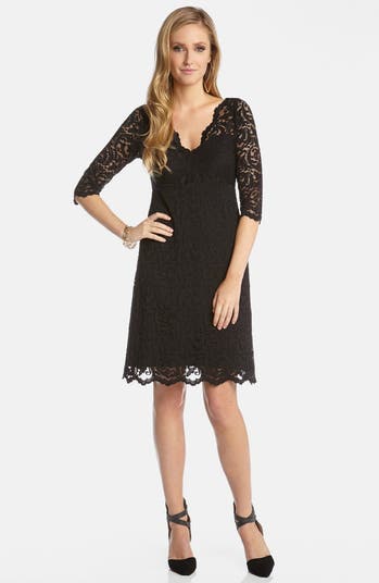 gloria lace maxi dress Gloria Maxi Dress - Black XXS