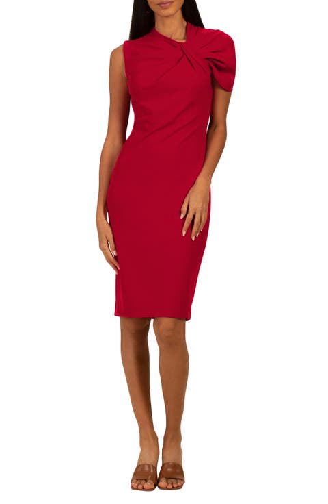 Keshi One-Shoulder Shift Dress