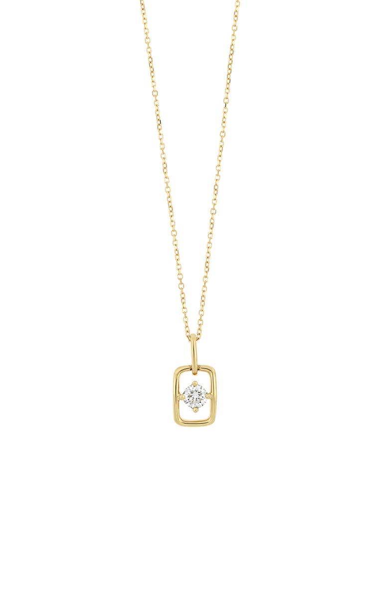 Bony Levy Varda Solitaire Diamond Link Pendant Necklace, Main, color, 