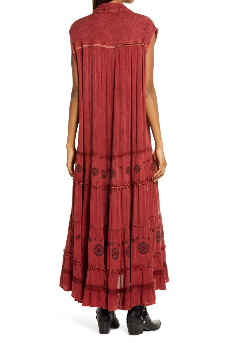 Pretty Cozy Maxi Dress, Alternate, color, BROWN