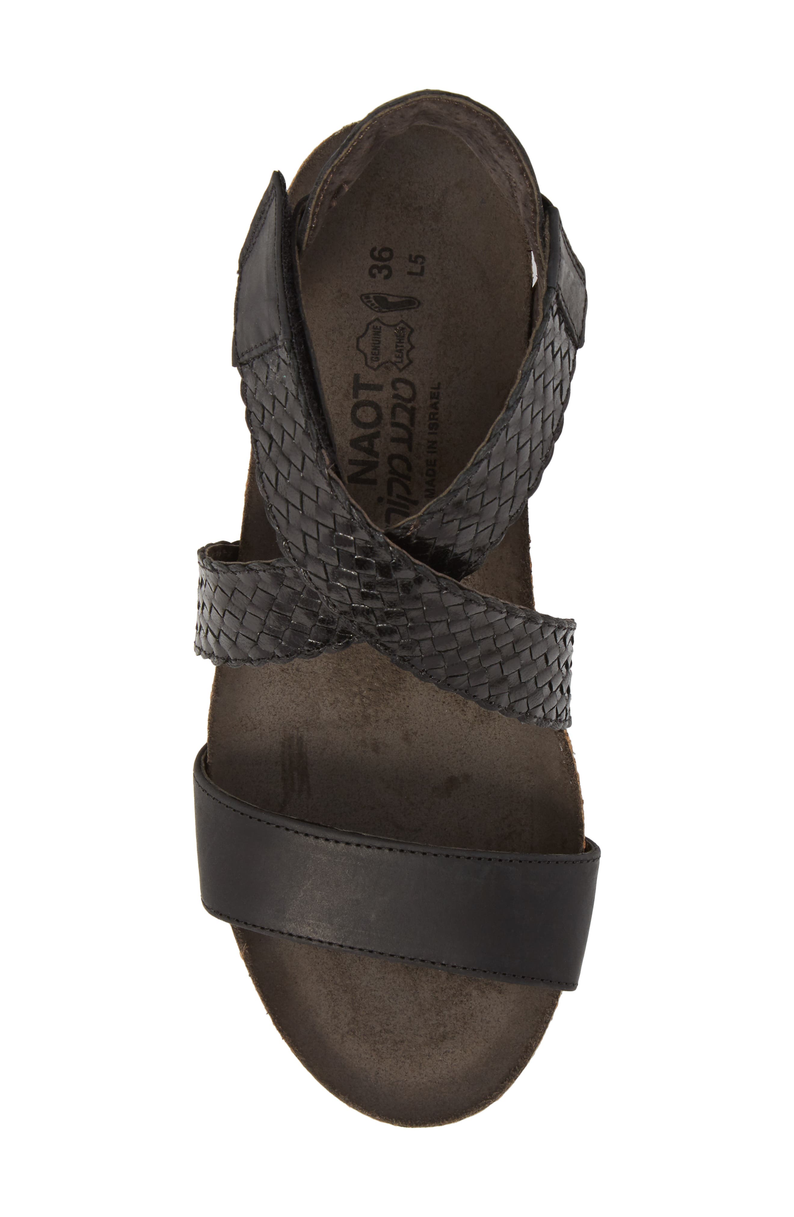 Naot Cupid Wedge Sandal, Alternate, color, 