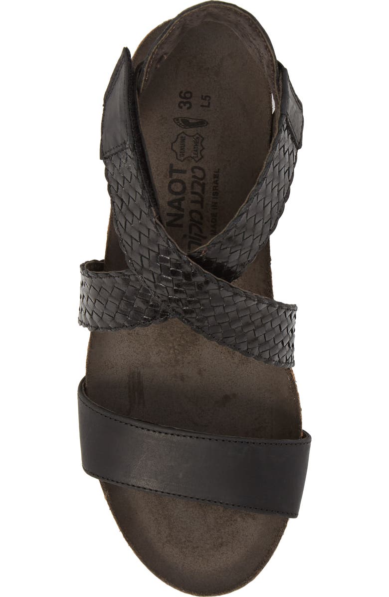 Naot Cupid Wedge Sandal, Alternate, color,