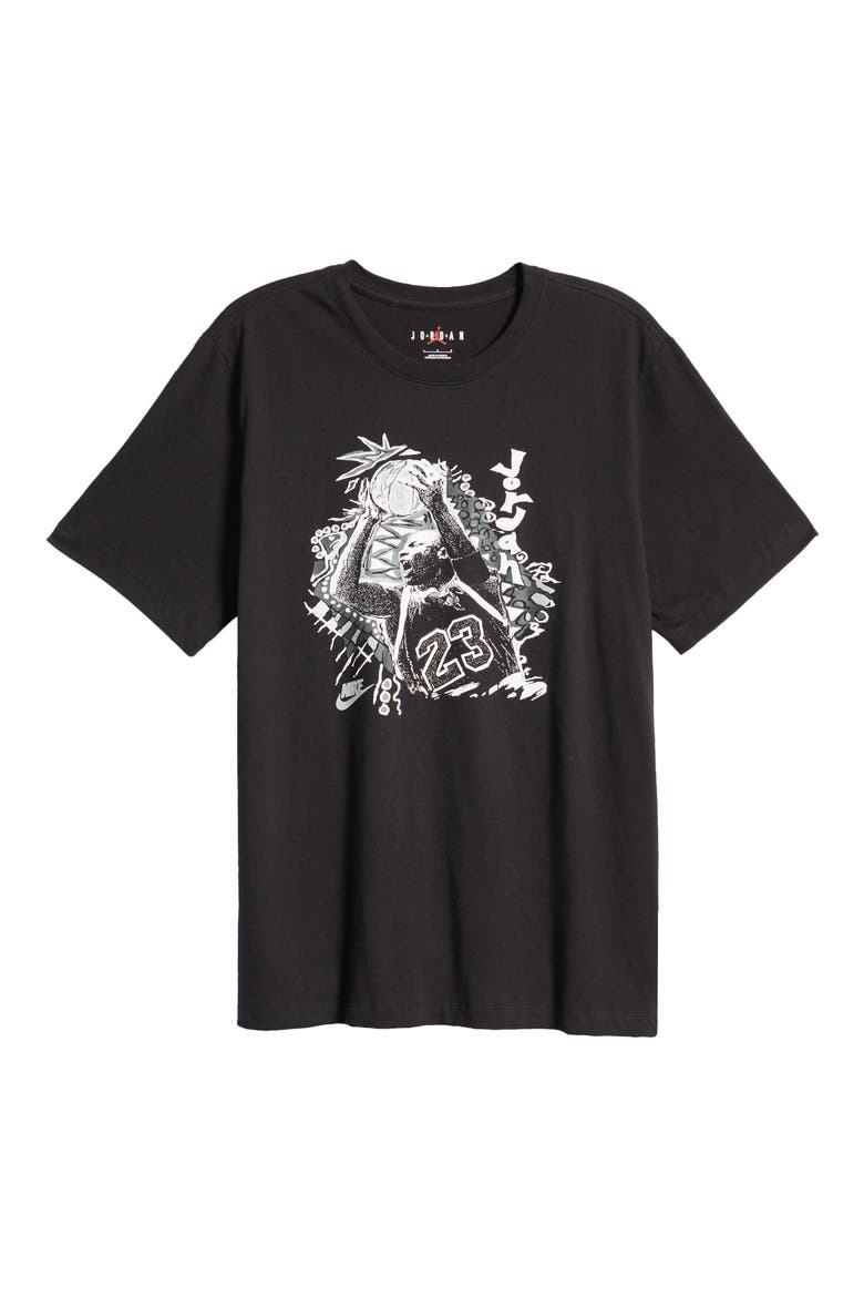 Vintage Graphic Tee, Alternate, color, BLACK