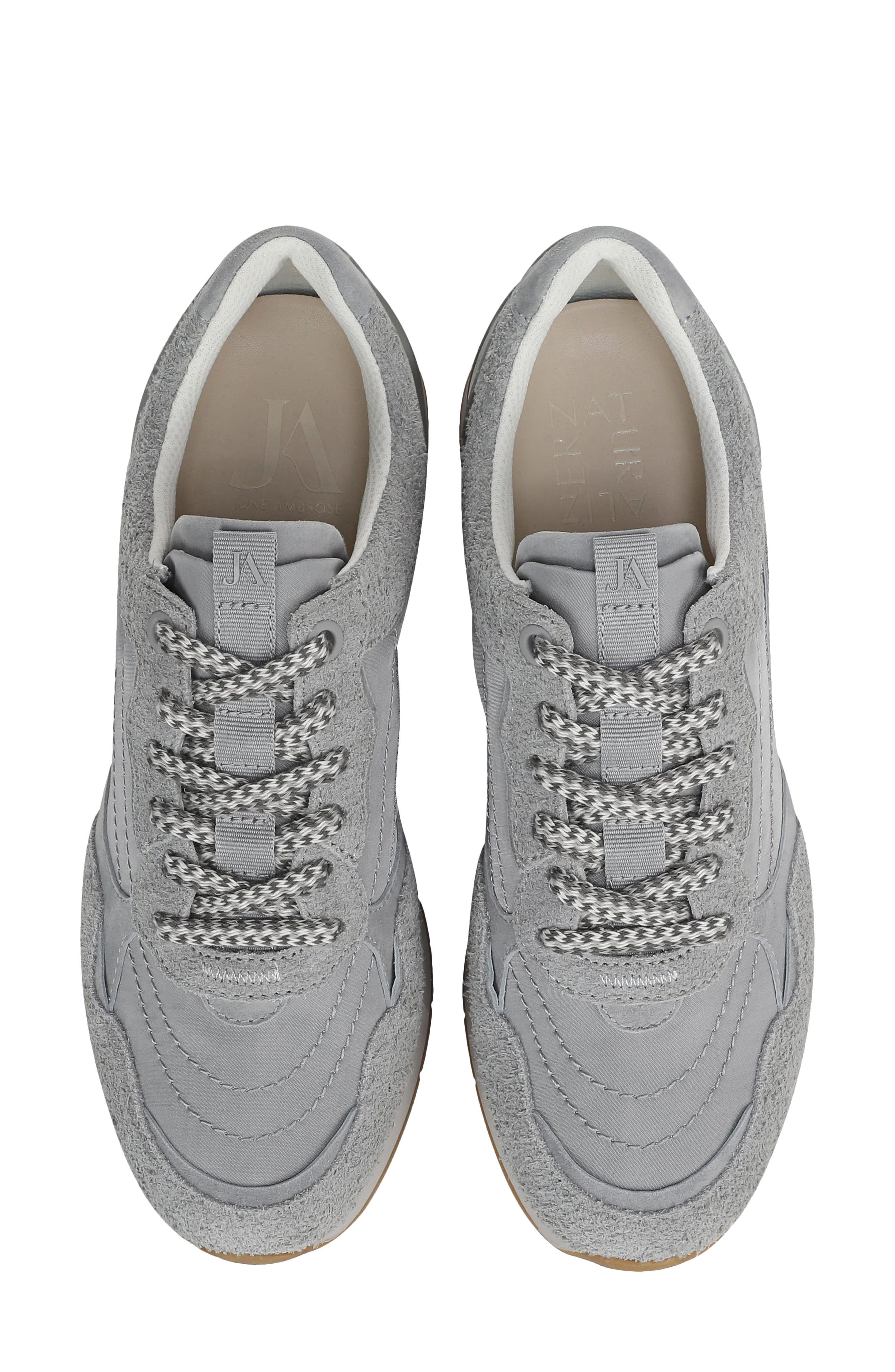 Naturalizer x June Ambrose Nuvra Sneaker, Alternate, color, Astral Grey