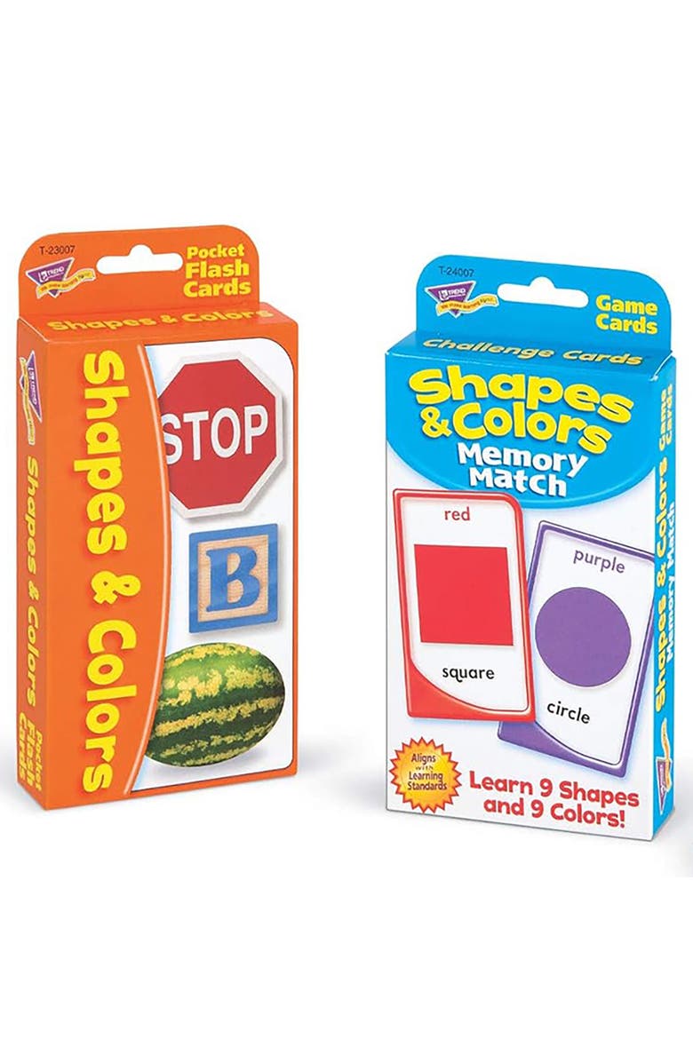 TREND enterprises, Inc. Shapes & Colors Learn & Play Bundle, Alternate, color, Multicolored