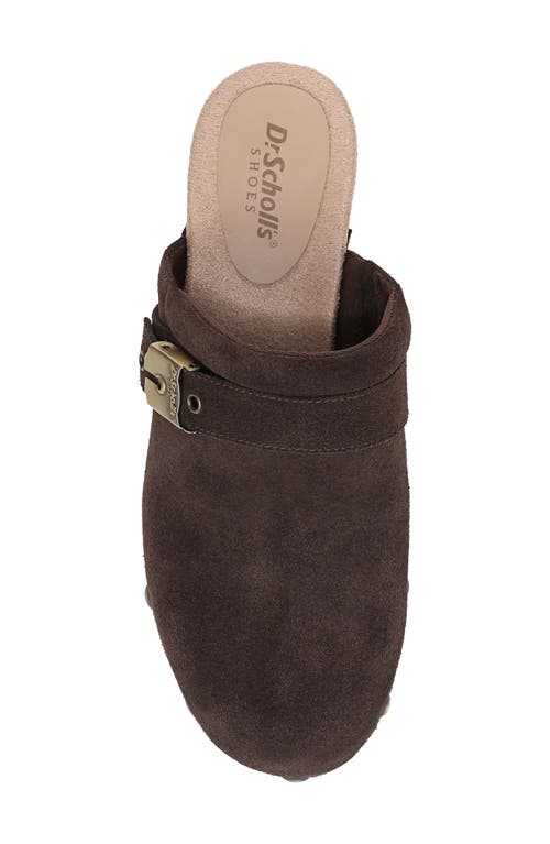 Dr. Scholl's Original Collection Joy Platform Clog In Brown