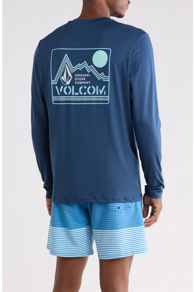 Crawdad Altitude Long Sleeve T-Shirt, Alternate, color, DEEP BLUE