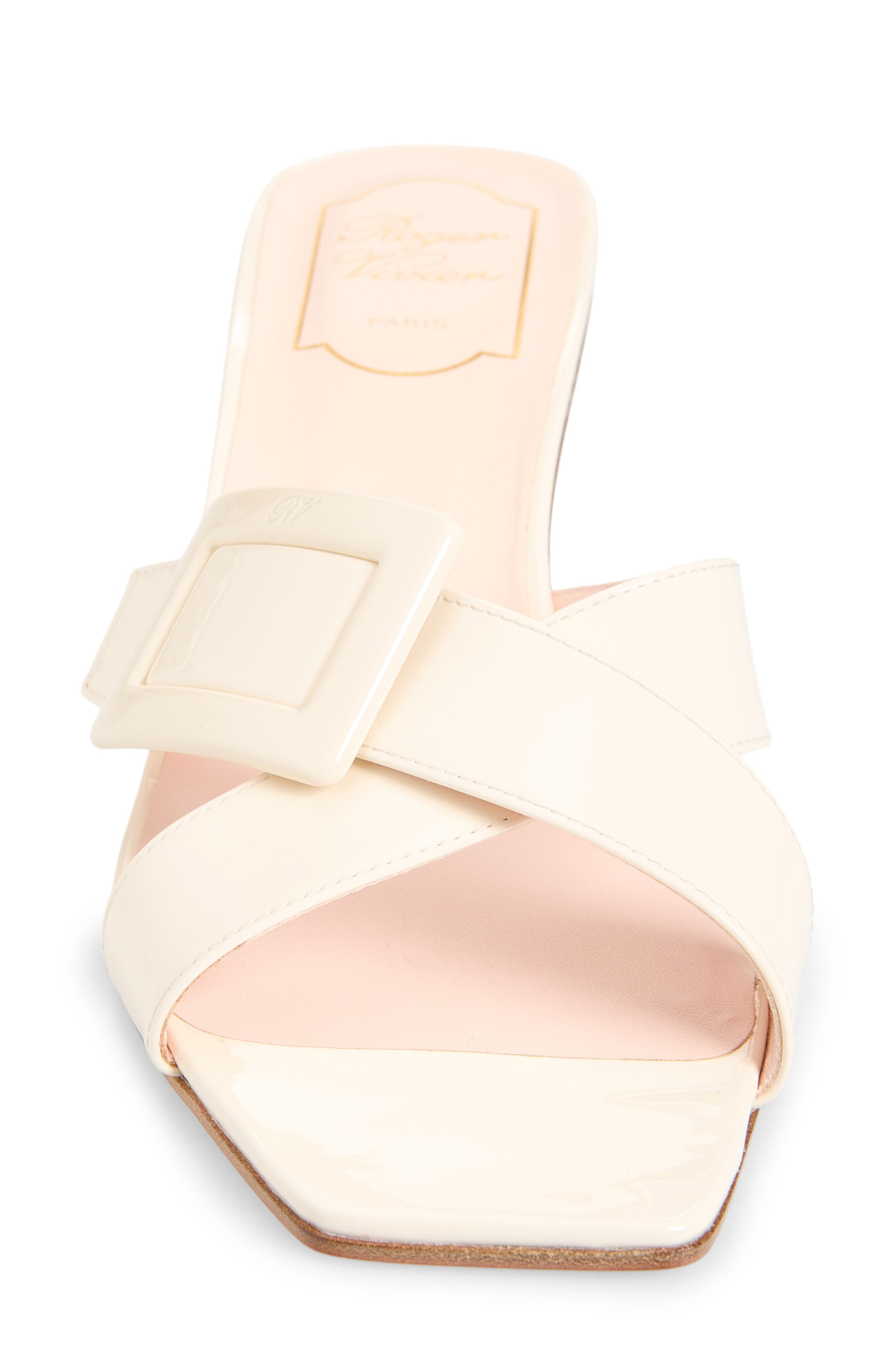 Belle Vivier Crisscross Strap Block Heel Sandal, Alternate, color, CIRE