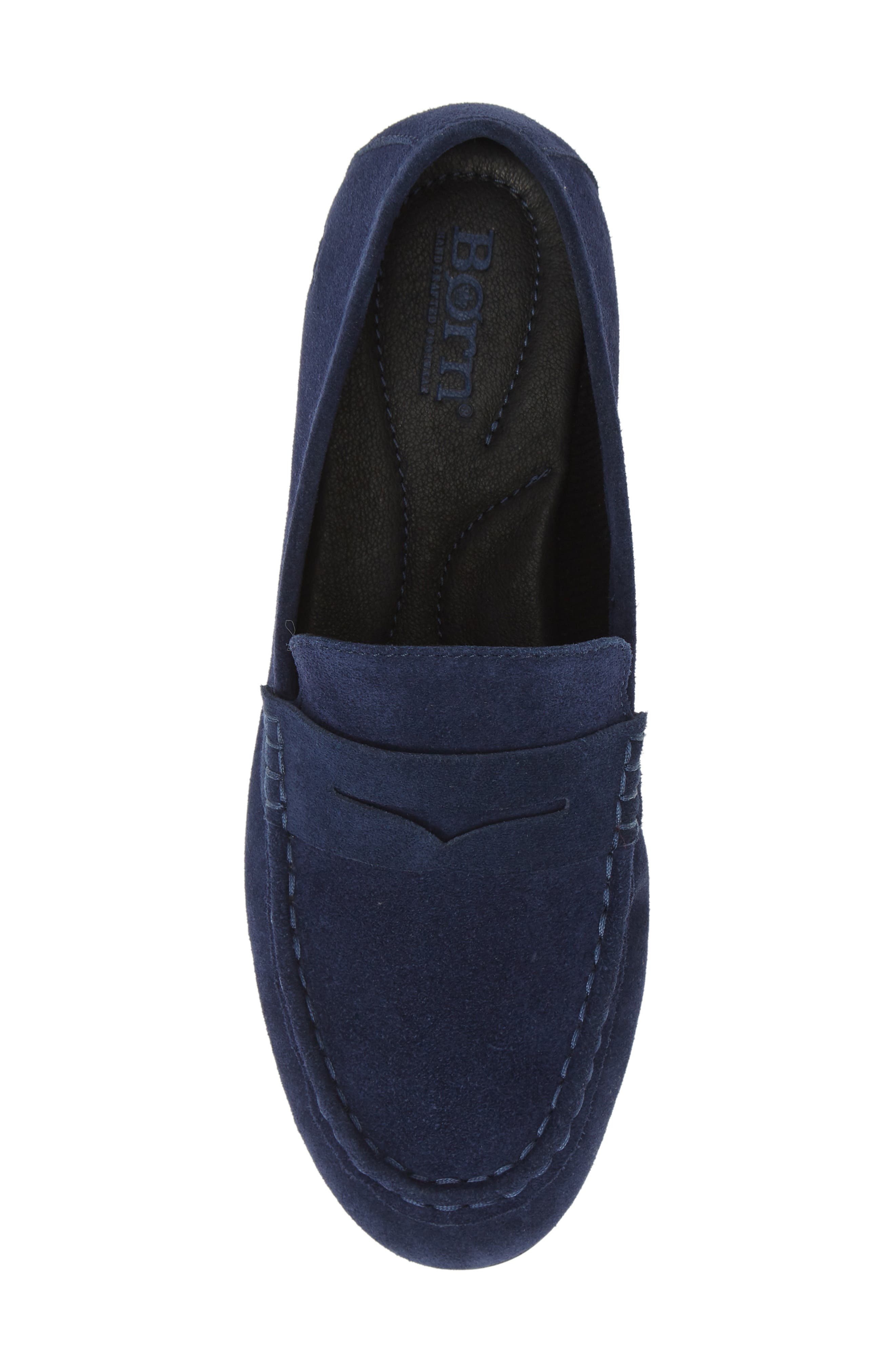 Barnstable Loafer, Alternate, color, NAVY SUEDE