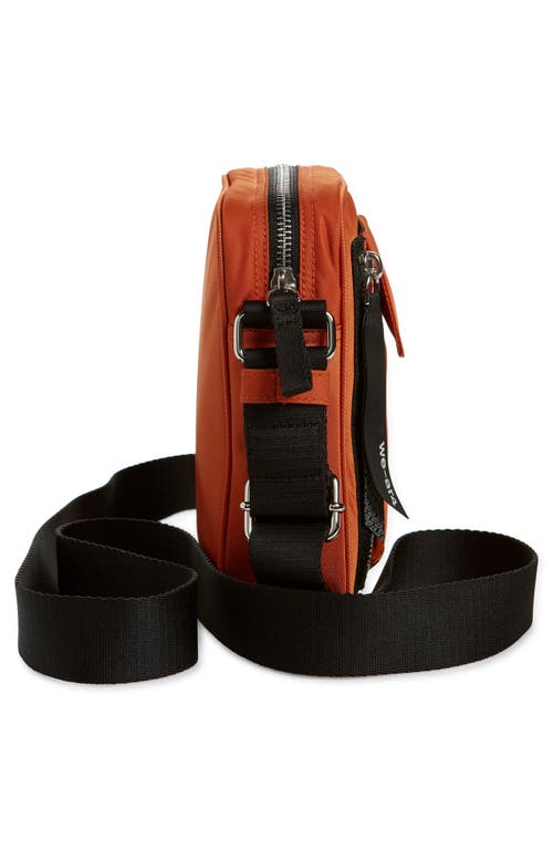 We-ar4 The Godspeed Nylon Crossbody Bag In Orange