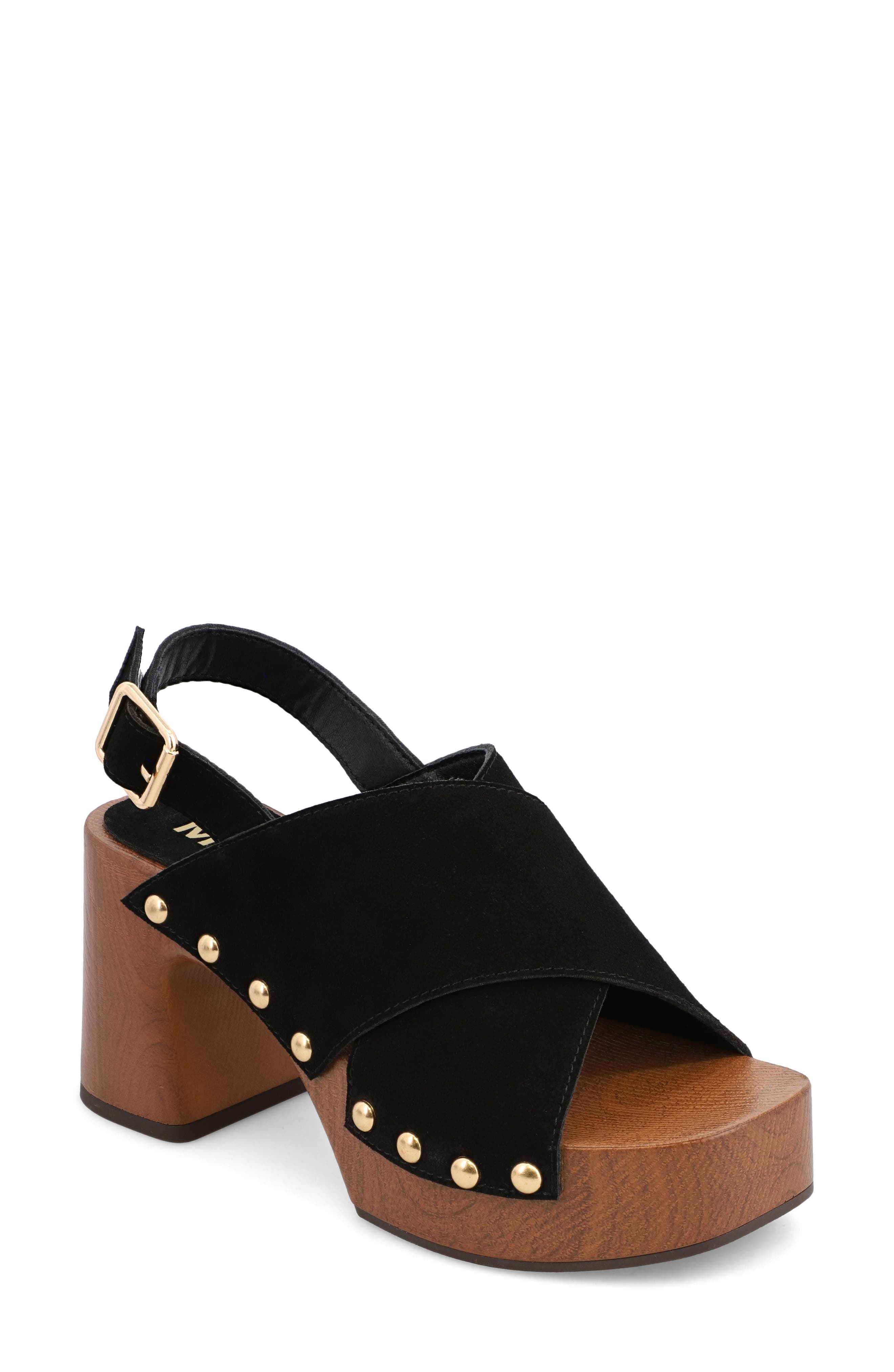 MIA Eudora Sandal, Main, color, Black