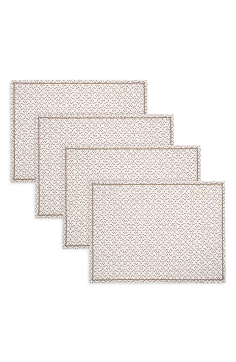 Laksha Set of 4 Linen Placemats