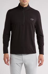 Callaway Golf® Lux Touch 1/4 Zip Long Sleeve Pullover