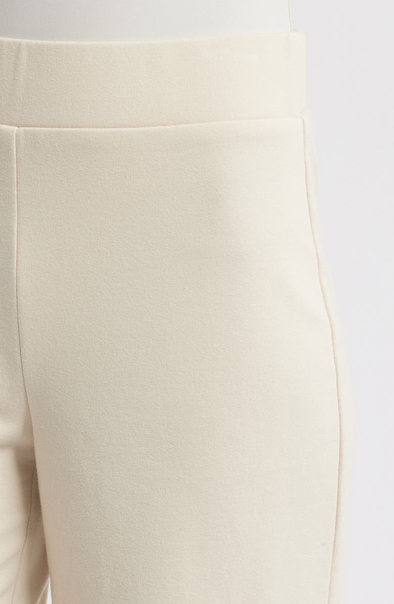 Anne Klein Pull-On Crop Wide Leg Pants, Alternate, color, Soft Latte