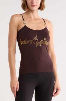 Logo Cami with Metal Trim