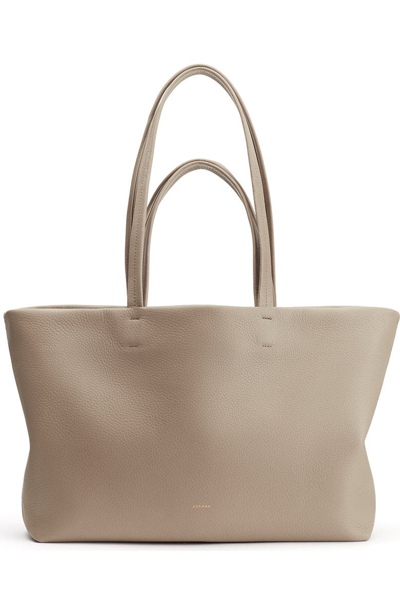 Cuyana Small Easy Tote, Main, color, Stone