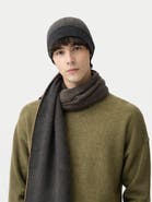 Gobi Cashmere Waffle Knit Cashmere Scarf