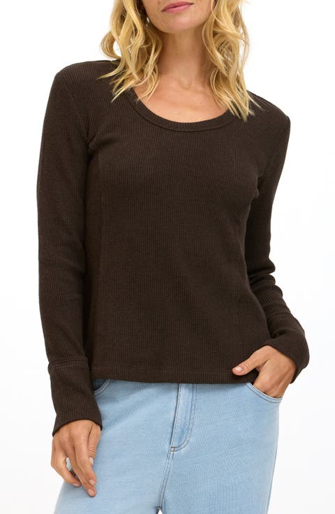 Brigitte Brushed Thermal Top