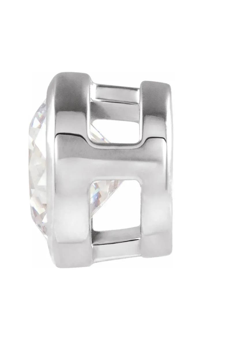 Bliss Diamond 1 Ct Solitaire Lab Grown Diamond Pendant Necklace in 14k or Gold, Alternate, color, 