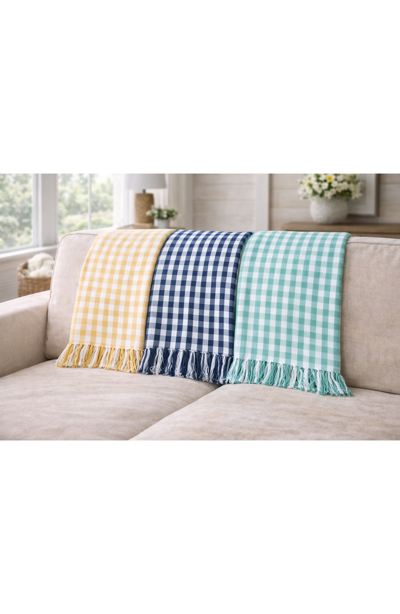 C&F Home 50" x 60" Ashford Throw Blanket Collection, Alternate, color, Blue