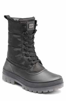KARL LAGERFELD PARIS Water Resistant Camo Boot