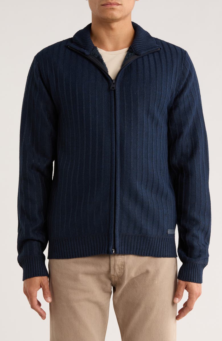 Buffalo Jeans Waldek Pullover, Main, color, Navy Mix