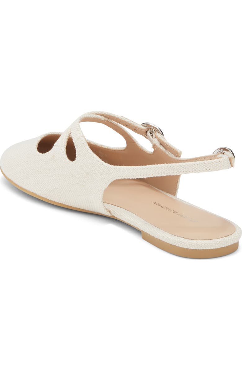 Stuart Weitzman Clover Slingback Mule, Alternate, color, Natural